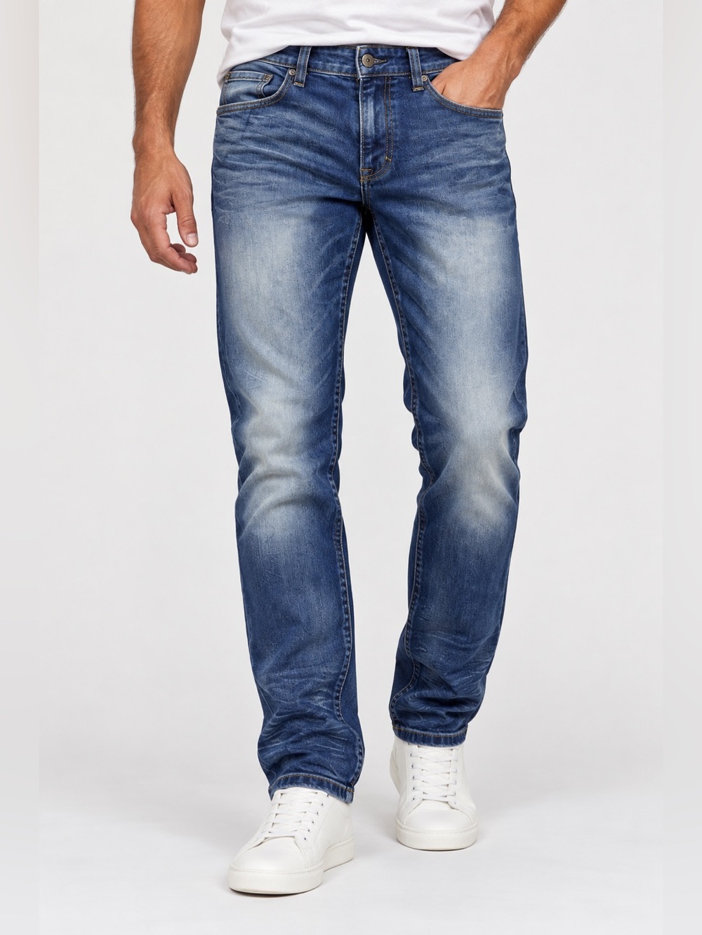 Outpost Makers Original Straight Jeans Men’s 32x34 Blue Denim Stretch
